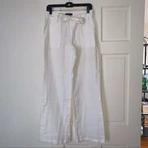 Banana Republic Wide-leg Linen Pant